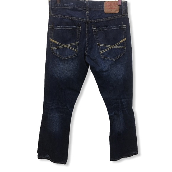 John B Stetson Other - John B Stetson 1014 Rocker Boot Leg Jeans Distressed Size 32 X 32